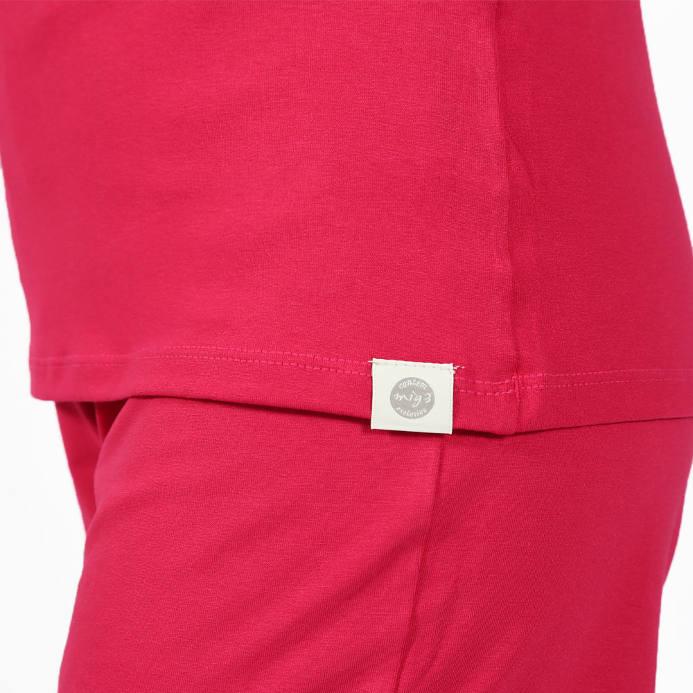 Camiseta Invel® Feminina Pijama Básico - Invel