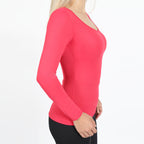 Camiseta Comfort Manga Longa Feminina - Invel