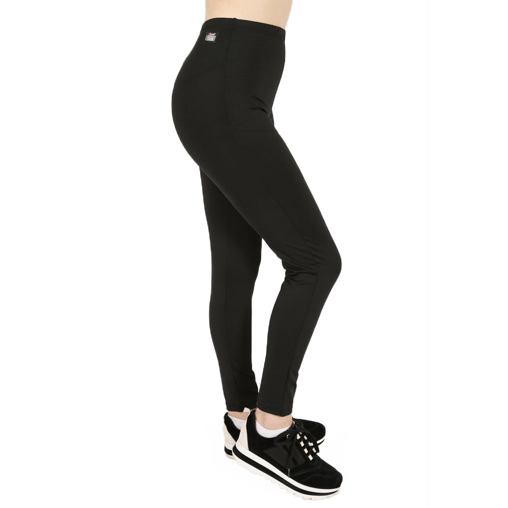 Legging Anticelulite Invel® Plus Cós Médio (1-2 dedos acima da altura do umbigo)