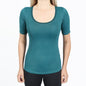 Camiseta OTI - Manga Curta Feminina - Gola de Telinha - Invel Brasil