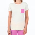Camiseta Invel® Feminina Pijama Comfort (Gola Redonda e Bolso)