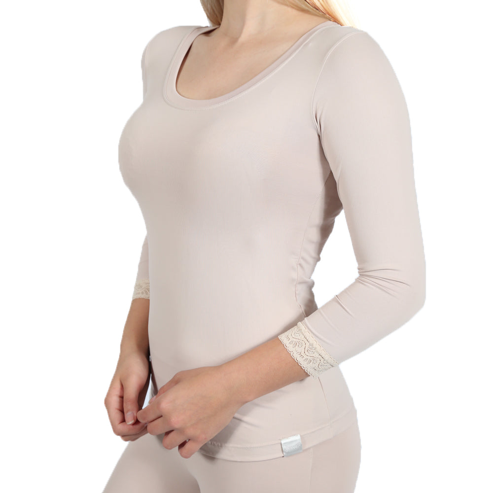 Camiseta Inner Manga 3/4 Feminina Secondary image