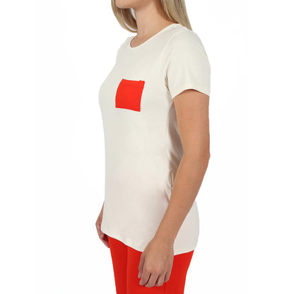 Camiseta Invel® Feminina Pijama Comfort (Gola Redonda e Bolso)