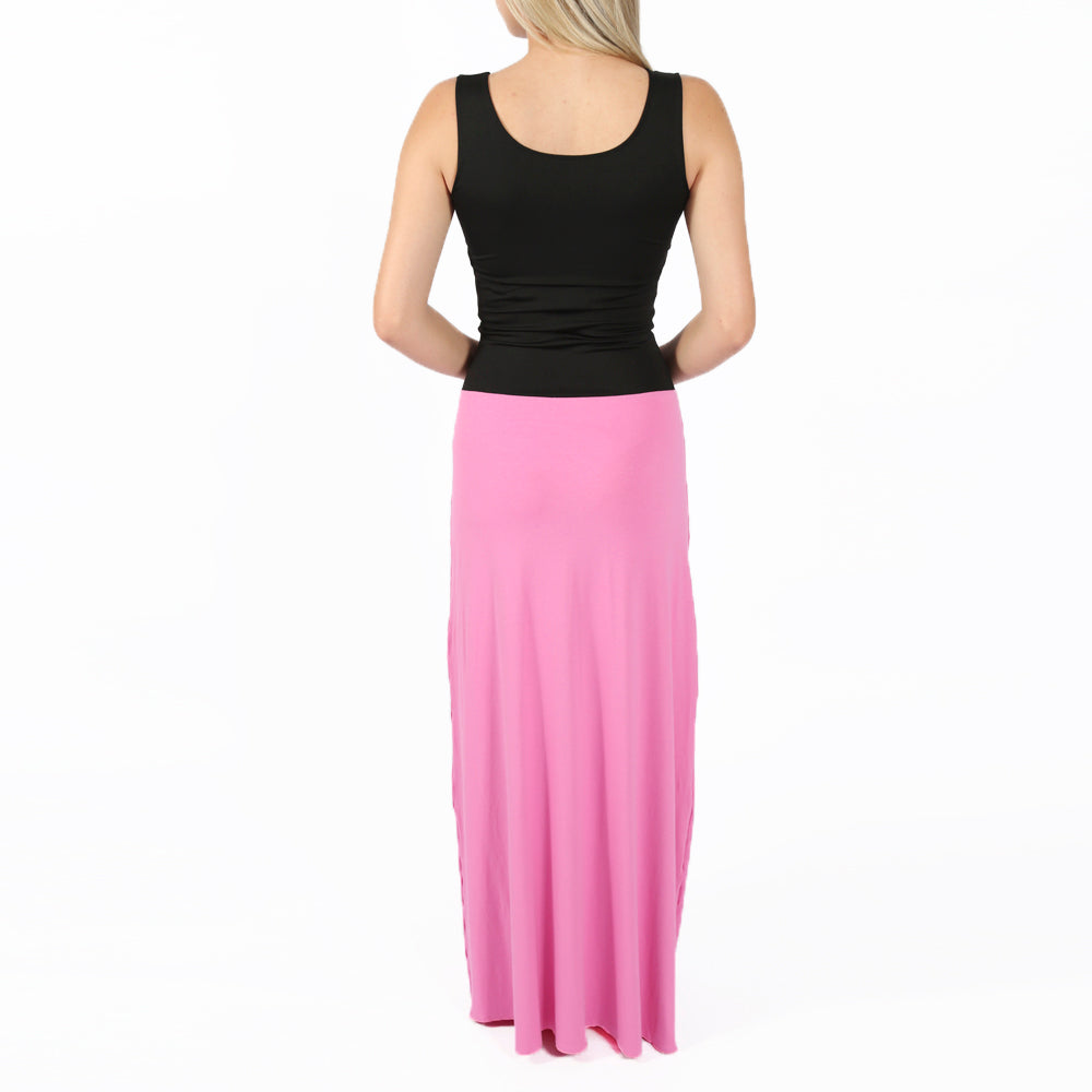 Vestido Invel® Duas Cores - Longo - Invel