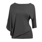 Camiseta Invel® Active Shirt Assimétrica - Manga Longa - Feminina