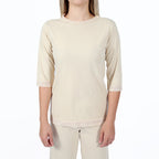Camiseta Invel® Feminina Pijama Relax (Com detalhes em renda) - Invel