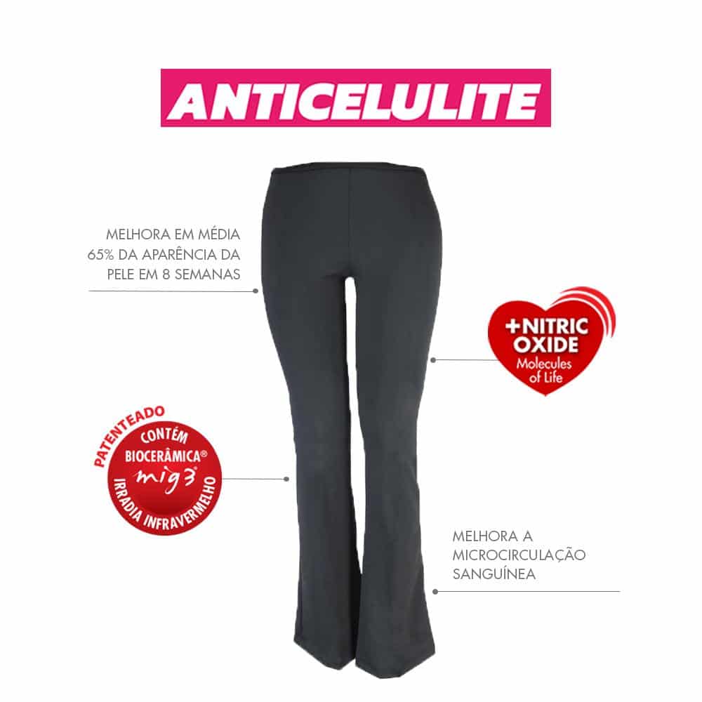 CALÇA ANTICELULITE INVEL® ACTIIVE SHORTS - FLARE Secondary image