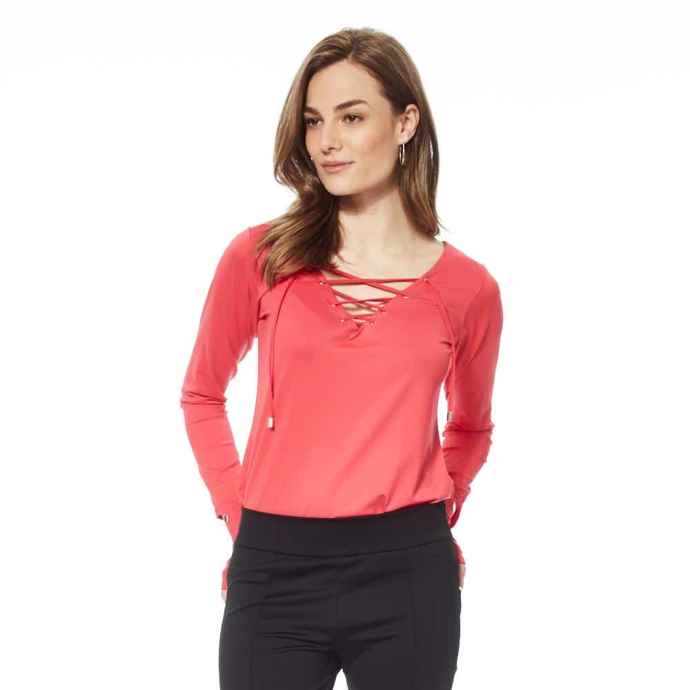 Camiseta Barroco Manga Longa Feminina - Invel