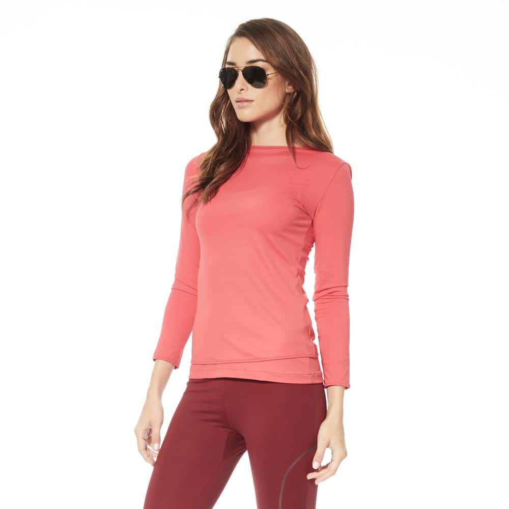 Camiseta Chic Manga Longa Feminina - Invel