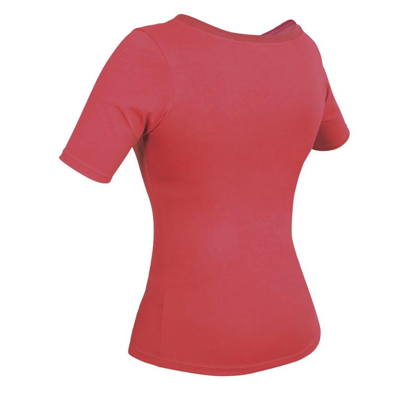 Camiseta OTI - Manga Curta Feminina - Gola de Telinha - Invel Brasil