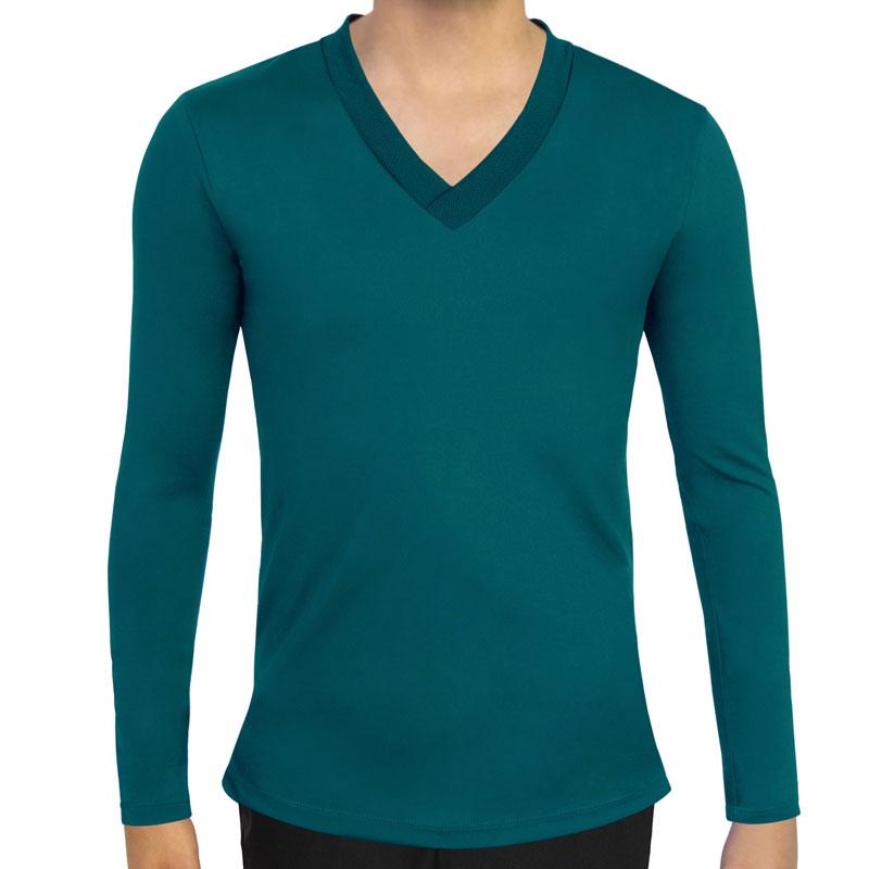 Camiseta Funcional Manga Longa Gola V Masculina - Invel Brasil