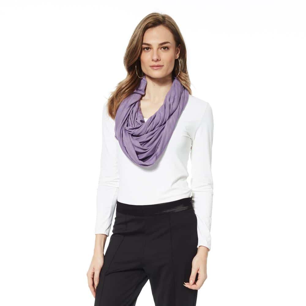 Camiseta Skinny Manga Longa Feminina