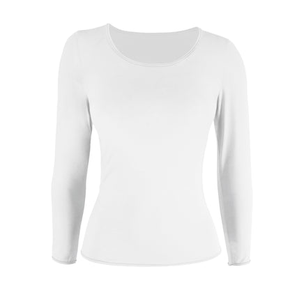 CAMISETA COMFORT MANGA LONGA FEMININA - ALÍVIO DA DOR NAS COSTAS
