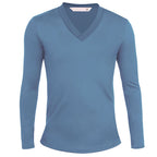 CAMISETA OTI MANGA LONGA GOLA V MASCULINA