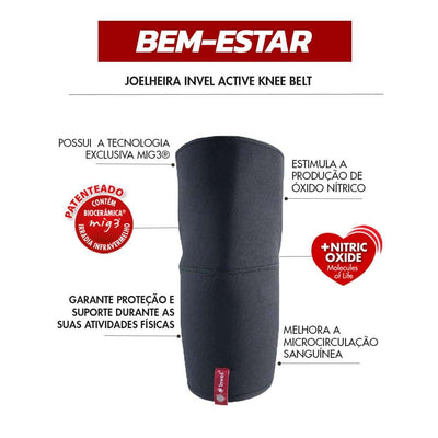 Joelheira Invel® Active Advantageour Benefit - Invel