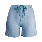 Shorts Pijama Invel® - Feminino - Detalhe em cetim