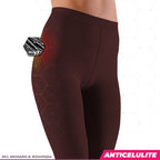 Legging Anticelulite Invel® Básica Suave Compressão (1-2 dedos acima umbigo)