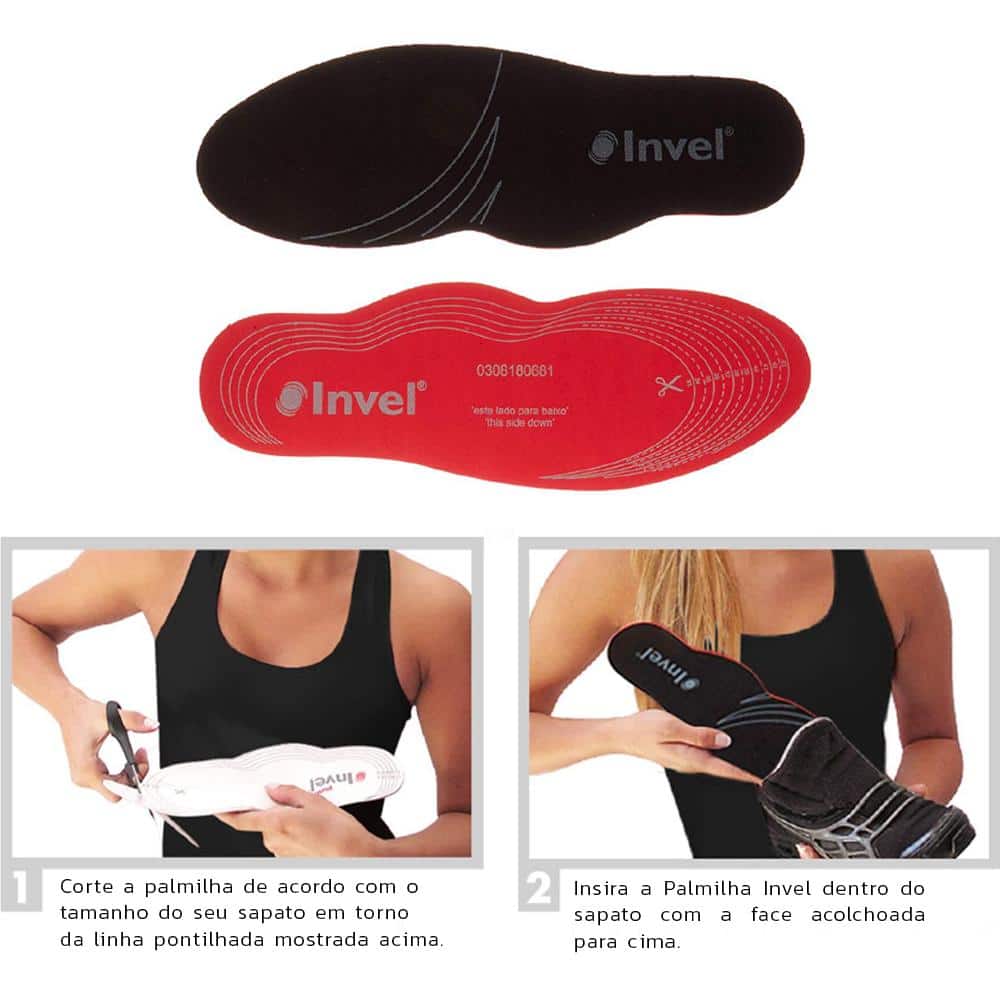 Palmilha Invel® Actiive Insole PREMIUM - Invel