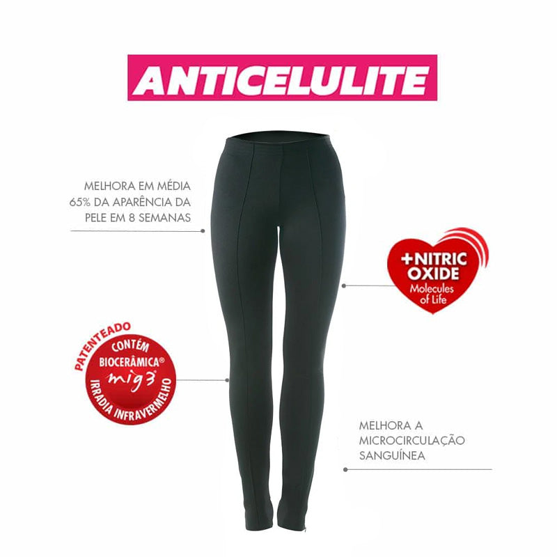 CALÇA ANTICELULITE INVEL® ACTIIVE SHORTS - SKINNY Imagem secundária do produto